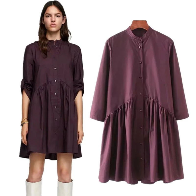 COZARII 2018 Women vestidos feminina dress england style solid single breasted stand spliced regular mini dress vestido women
COZARII 2018 Women vestidos feminina dress england style solid single breasted stand spliced regular mini dress vestido women