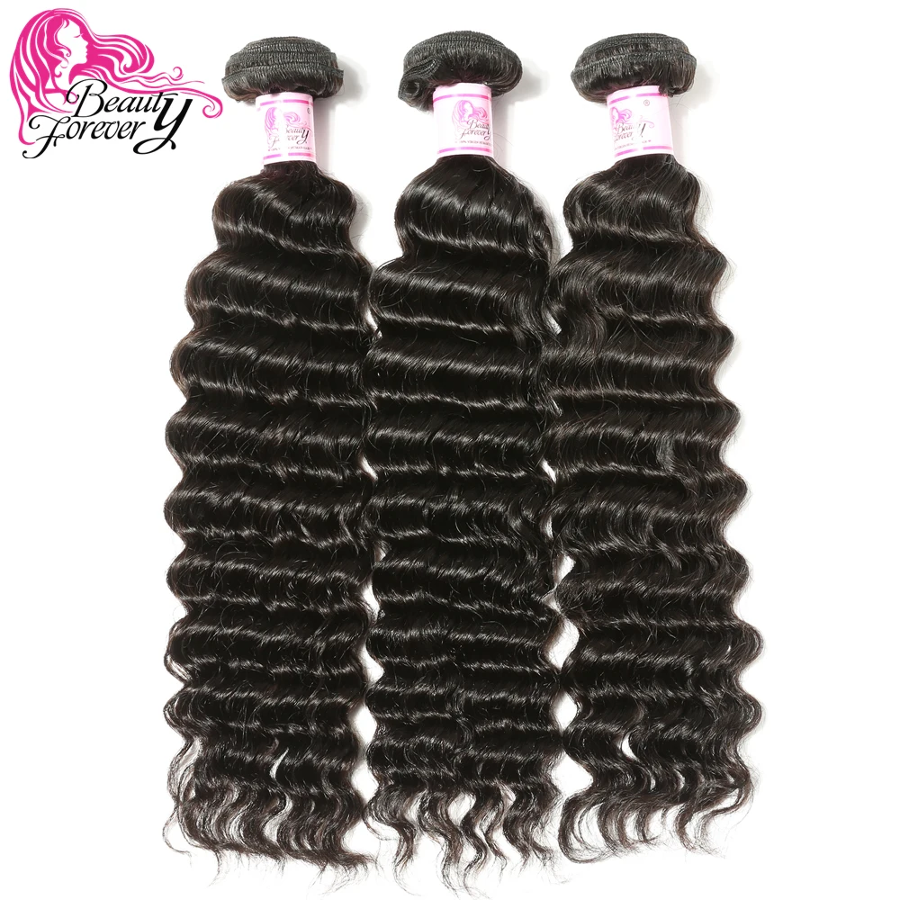 BEAUTY FOREVER Brazilian Deep Wave Human Hair 3 Bundles 100% Remy Hair Weaves Natural Color 12-26 inch Free Shipping
BEAUTY FOREVER Brazilian Deep Wave Human Hair 3 Bundles 100% Remy Hair Weaves Natural Color 12-26 inch Free Shipping
