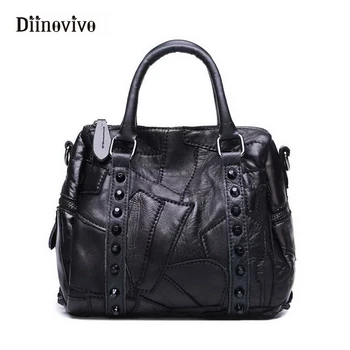 DIINOVIVO Brand Women's PU Leather Handbags Punk Designer Female Rivet Crossbody Bags Luxury Soft Casual Totes Lady WHDV0246
DIINOVIVO Brand Women's PU Leather Handbags Punk Designer Female Rivet Crossbody Bags Luxury Soft Casual Totes Lady WHDV0246