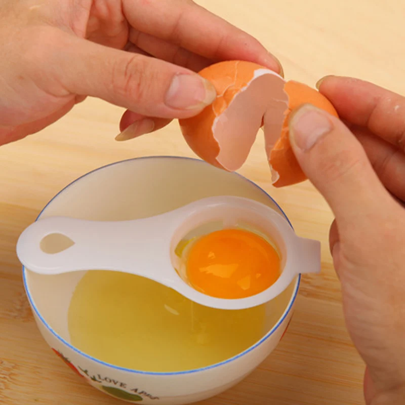 New Arrival 2PCS Egg Yolk Separator Protein Separation Tool Food-grade Egg Tool Kitchen Tools Kitchen Gadgets Egg Divider
New Arrival 2PCS Egg Yolk Separator Protein Separation Tool Food-grade Egg Tool Kitchen Tools Kitchen Gadgets Egg Divider