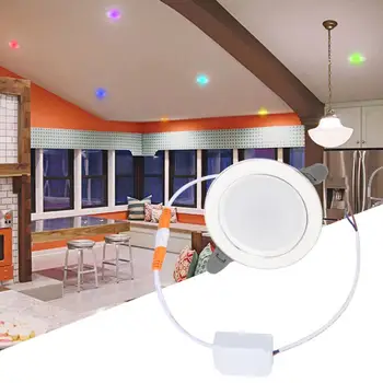 Wifi Smart LED White Silver Ring RGB CW LED Light Phone APP Control Ceiling Mount Lamp 7W AC85-265V
Wifi Smart LED White Silver Ring RGB CW LED Light Phone APP Control Ceiling Mount Lamp 7W AC85-265V