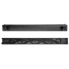 19 polegadas montagem em rack 1u painel em branco, placa cega, snap-in tipo toolless, para armários de servidor de rede, instalação rápida(China)