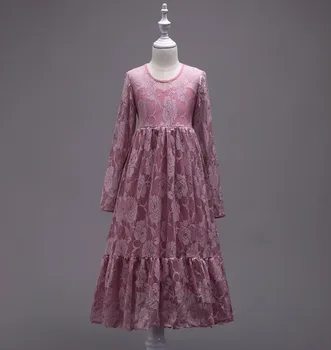 Kids Girls Embroidered Lace Long Dress Candy Multicolor Children Baby Princess Wedding Floral Ruffles Party Dresses
Kids Girls Embroidered Lace Long Dress Candy Multicolor Children Baby Princess Wedding Floral Ruffles Party Dresses