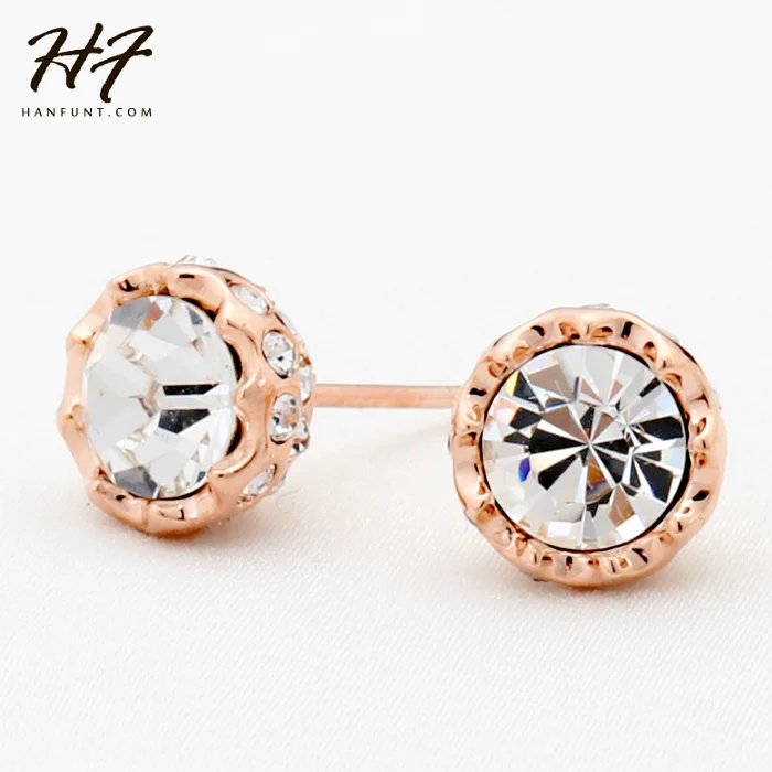 E613 Noble Crystal Stud Earring Rose Gold Color Jewelry Made with Genuine Austrian Crystal HotSale
E613 Noble Crystal Stud Earring Rose Gold Color Jewelry Made with Genuine Austrian Crystal HotSale