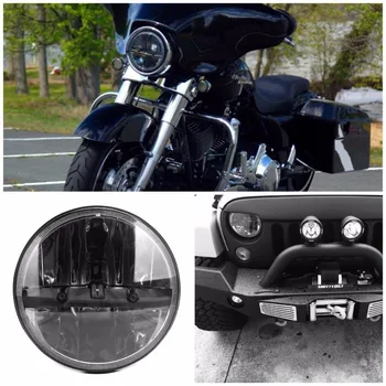 7 Inch Round Metalized Reflector Headlight with White LED for Jeep Wrangler Cj Jk Tj Motorcycle Offroad Vehicles
7 Inch Round Metalized Reflector Headlight with White LED for Jeep Wrangler Cj Jk Tj Motorcycle Offroad Vehicles