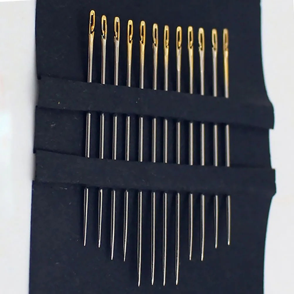 Household Tools 12 PCS Assorted Hand Sewing Needles Embroidery Mending Craft Quilt Sew Needles Multi-size Hand Stainless Steel
Household Tools 12 PCS Assorted Hand Sewing Needles Embroidery Mending Craft Quilt Sew Needles Multi-size Hand Stainless Steel