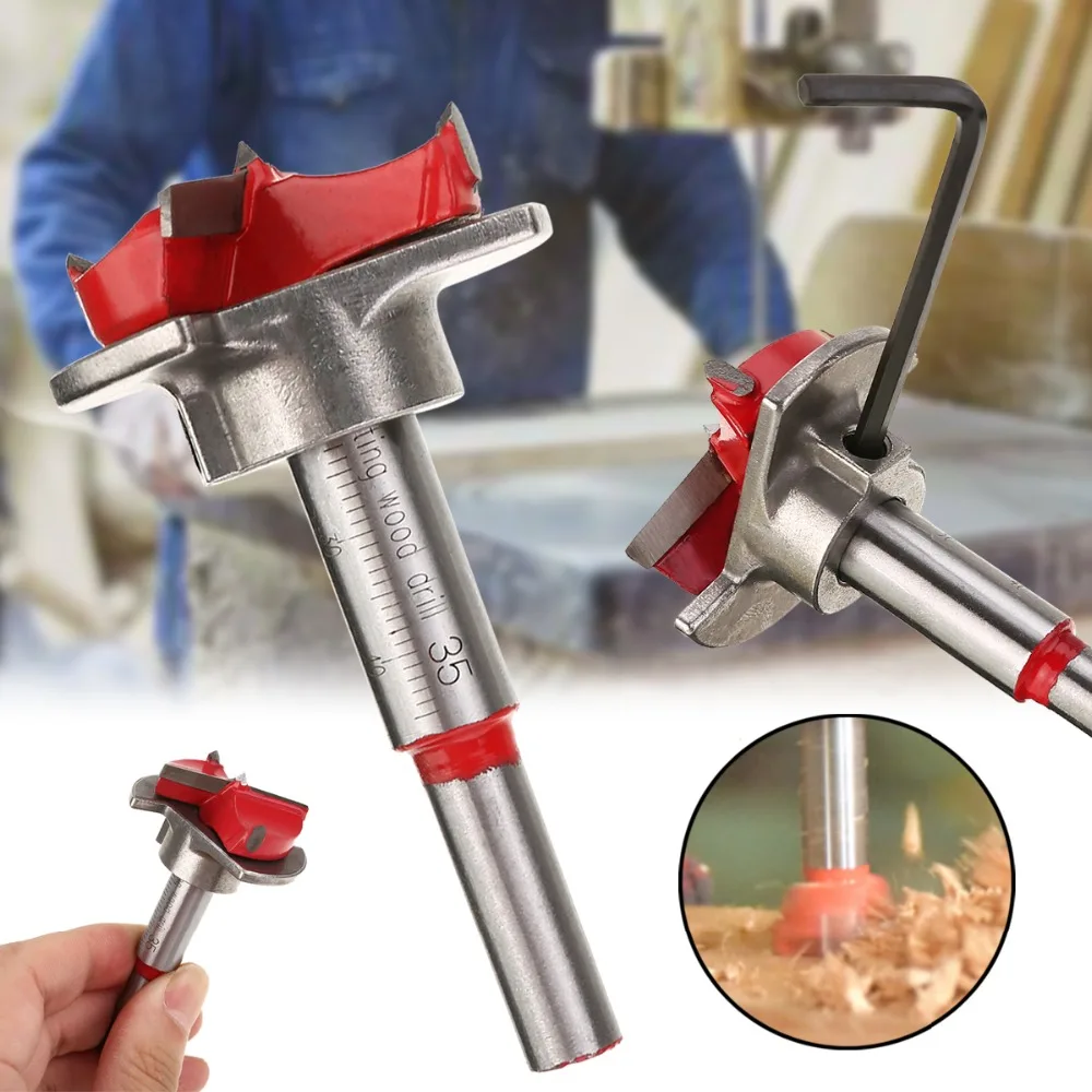 1pc 35mm Spotting Drill Bit Hinge Boring Locating Drill Bits Durable Hole Saw Wood Cutter for Woodworking
1pc 35mm Spotting Drill Bit Hinge Boring Locating Drill Bits Durable Hole Saw Wood Cutter for Woodworking