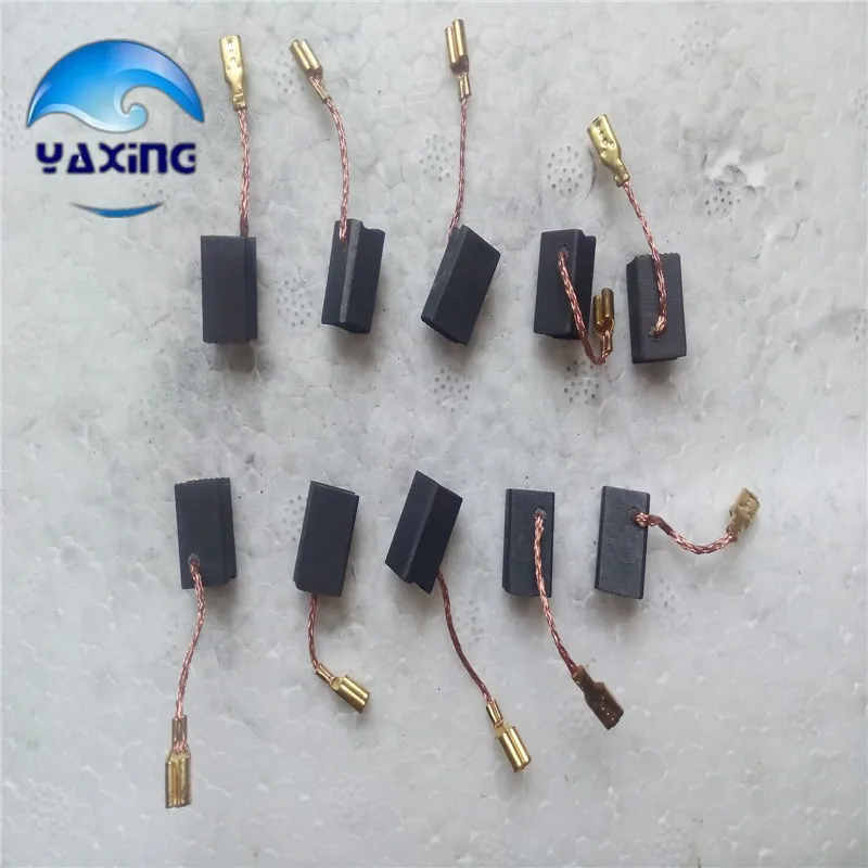 starter motor carbon brush 6.5x8x14mm #7-100 10 Pair 
starter motor carbon brush 6.5x8x14mm #7-100 10 Pair
