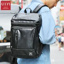 UIYI Brand New Black Male Backpacks Multifunction Waterproof Backpack PVC Leather Travel Bags Casual Teenagers Bag For Male 2018
UIYI Brand New Black Male Backpacks Multifunction Waterproof Backpack PVC Leather Travel Bags Casual Teenagers Bag For Male 2018