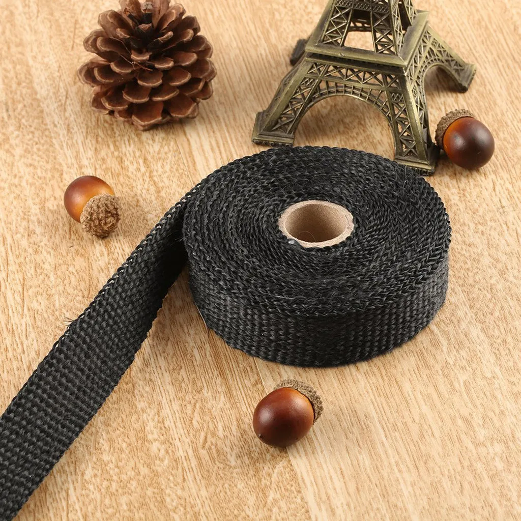 Fiberglass Heat Wrap Tape Stainless Steel Zip Tie New 2.5CM 5M Roll Fiberglass Exhaust Header Pipe Heat Wrap Tape 4 Ties#513y40
Fiberglass Heat Wrap Tape Stainless Steel Zip Tie New 2.5CM 5M Roll Fiberglass Exhaust Header Pipe Heat Wrap Tape 4 Ties#513y40