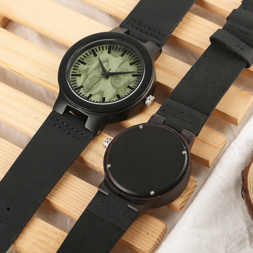 YISUYA Couple Wirst Watch Bamboo Wooden Lovers' Watches Nature Handmade Men Women Valentine's Gift Sweet Honey Watch Gift Clock (10)