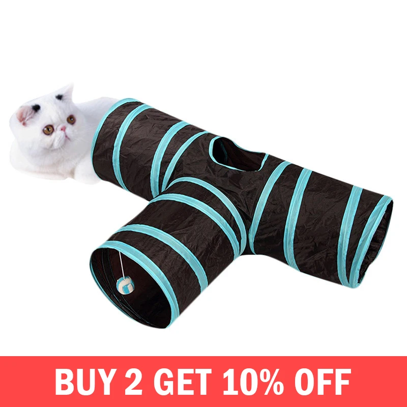 Pet Cat Tunnel 3 Holes Play Tubes Balls Collapsible Crinkle Kitten Toys Funny Foldable Pet Puppy Animal Dog Rabbit Play Supplies
Pet Cat Tunnel 3 Holes Play Tubes Balls Collapsible Crinkle Kitten Toys Funny Foldable Pet Puppy Animal Dog Rabbit Play Supplies