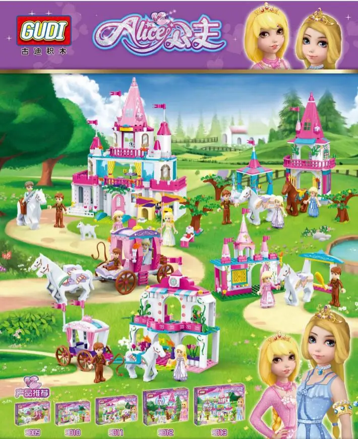 GUDI Princess Sweet Castle DIY Model Building Blocks Cinderella Romantic Castle Bricks Best Gift For Girls Educational
GUDI Princess Sweet Castle DIY Model Building Blocks Cinderella Romantic Castle Bricks Best Gift For Girls Educational