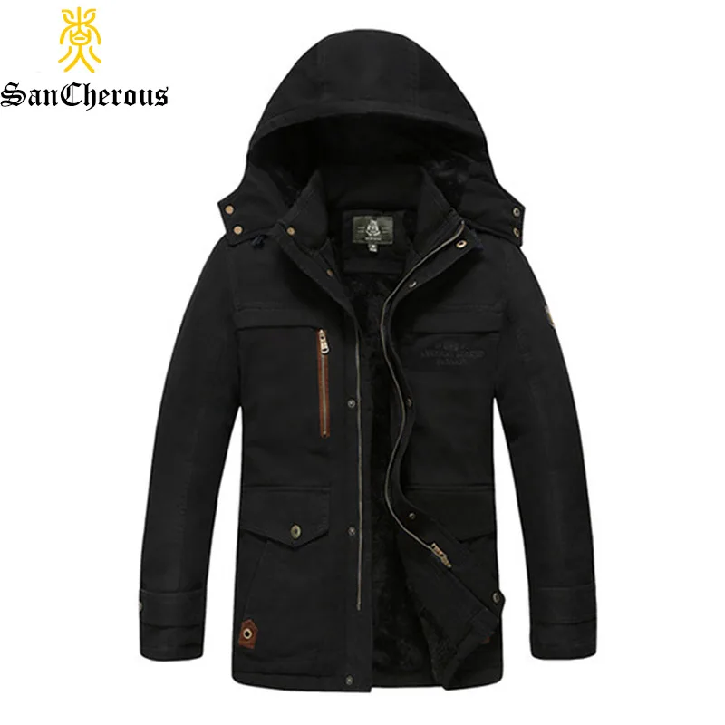 2019 Warm Parkas Men Cotton Thick Cotton Fleece Jacket Winter Outwear 3 Colors Hooded man Coat Size M-5XL
2019 Warm Parkas Men Cotton Thick Cotton Fleece Jacket Winter Outwear 3 Colors Hooded man Coat Size M-5XL