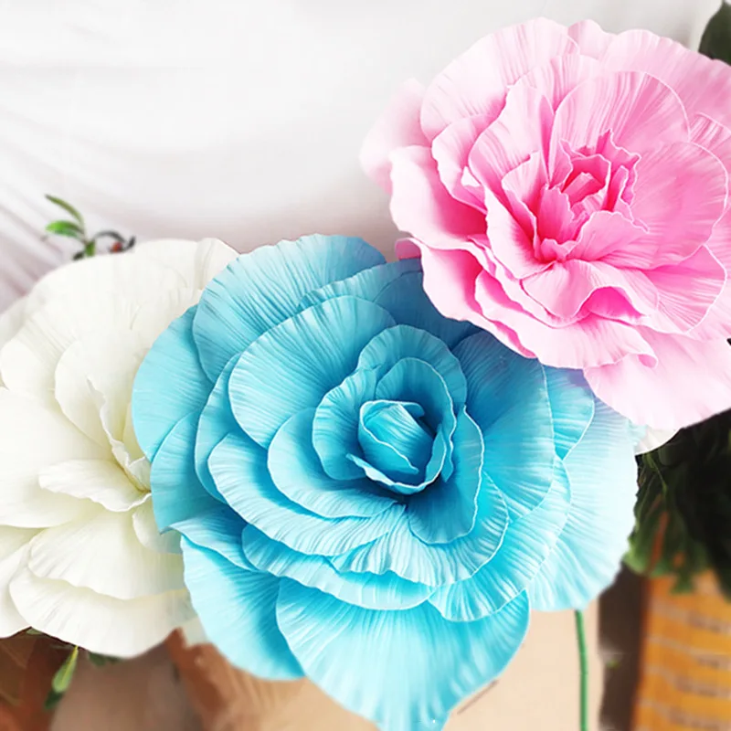 Diameter 50cm simulation peony flower head Western rose wedding decoration fake flower foreign rose simulation flower peony
Diameter 50cm simulation peony flower head Western rose wedding decoration fake flower foreign rose simulation flower peony
