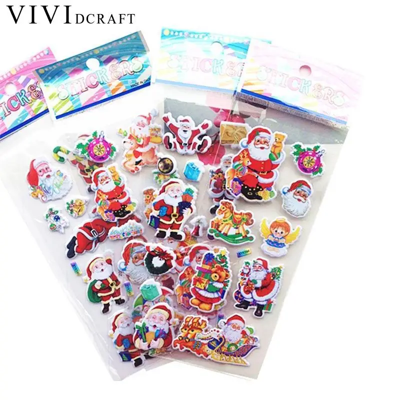 5 PCS/Lot New Arrival 3D Merry Christmas Decorative Stickers Adhesive Stickers Scrapbooking DIY Decoration Diary Stickers
5 PCS/Lot New Arrival 3D Merry Christmas Decorative Stickers Adhesive Stickers Scrapbooking DIY Decoration Diary Stickers