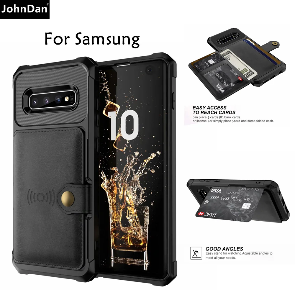 For Samsung Galaxy S10 S10E S9 Plus Note 9 Leather + TPU Anti Shock Impact Magnet Wallet Card Case For Samsung S 10 9 Plus Cover
For Samsung Galaxy S10 S10E S9 Plus Note 9 Leather + TPU Anti Shock Impact Magnet Wallet Card Case For Samsung S 10 9 Plus Cover
