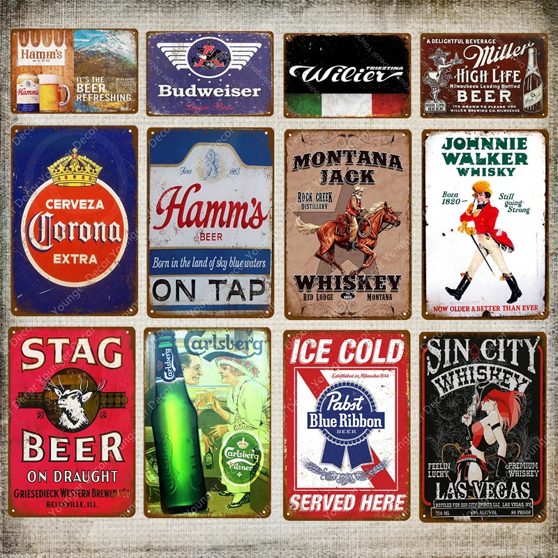 Montana Jack Whiskey Metal Signs Stag Beer Johnnie Walker Beer Decor Plaque Vintage Iron Plate Pub Bar Advertising Wall Poster
Montana Jack Whiskey Metal Signs Stag Beer Johnnie Walker Beer Decor Plaque Vintage Iron Plate Pub Bar Advertising Wall Poster