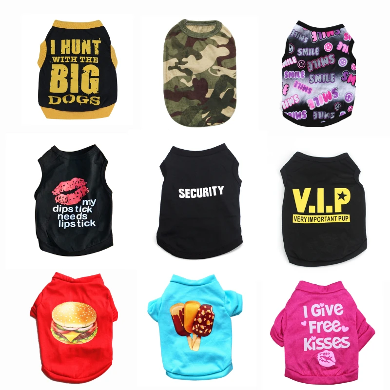 Summer Dog Clothes for Small Dog Shirt Clothing Pet Clothes for Dogs Jacket Clothing for Chihuahua Costume Pet Products Puppy
Summer Dog Clothes for Small Dog Shirt Clothing Pet Clothes for Dogs Jacket Clothing for Chihuahua Costume Pet Products Puppy