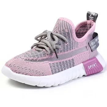 Children's Sports Shoes Spring Knitted Mesh Breathable Girls Shoes Boys Coconut running shoes Casual Students Single Shoes 2-14Y 
Children's Sports Shoes Spring Knitted Mesh Breathable Girls Shoes Boys Coconut running shoes Casual Students Single Shoes 2-14Y