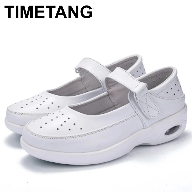 TIMETANG Women Sneakers Hollow Breathable Slimming Shoes New Wedge Cushioning Hook&Loop Female Espadrille Sport Swing ShoesE792
TIMETANG Women Sneakers Hollow Breathable Slimming Shoes New Wedge Cushioning Hook&Loop Female Espadrille Sport Swing ShoesE792