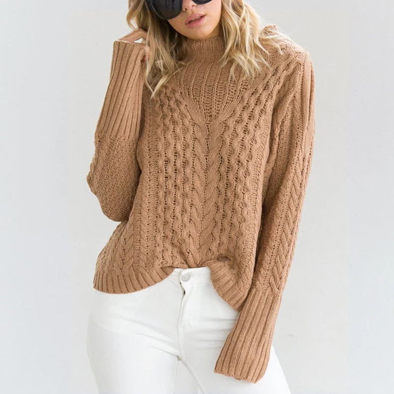 ZADORIN Korean Style Women Turtleneck Knitted Sweater Solid Long Sleeve Off Shoulder Sweater Winter Tops Casual jumpers ladies
ZADORIN Korean Style Women Turtleneck Knitted Sweater Solid Long Sleeve Off Shoulder Sweater Winter Tops Casual jumpers ladies