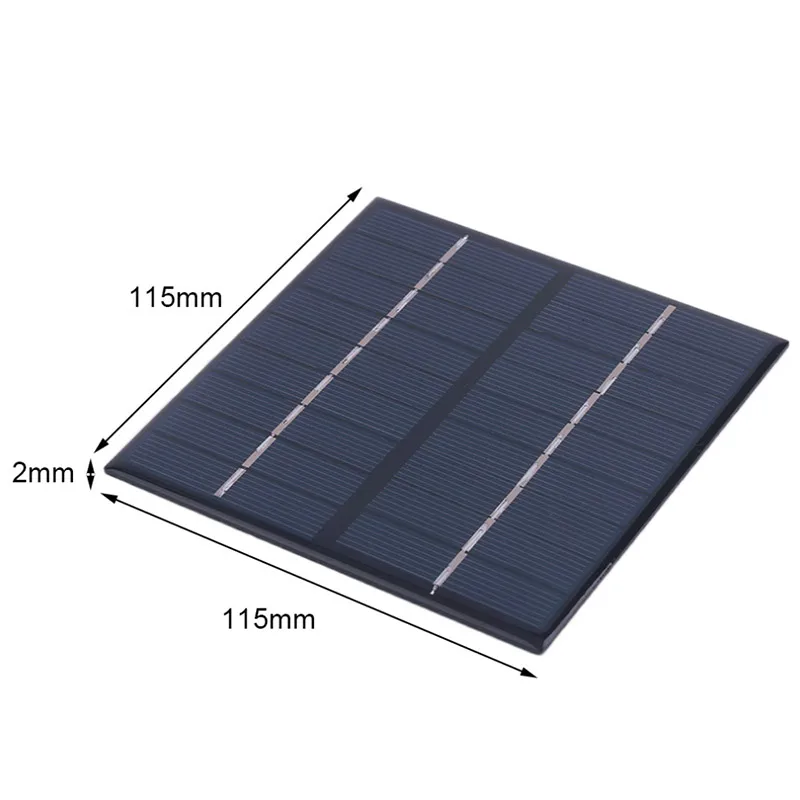 Overfly-9V-2W-5V-0-15W-Solar-Panel-Standard-Epoxy-polycrystalline-Silicon-DIY-Battery-Power-Charge