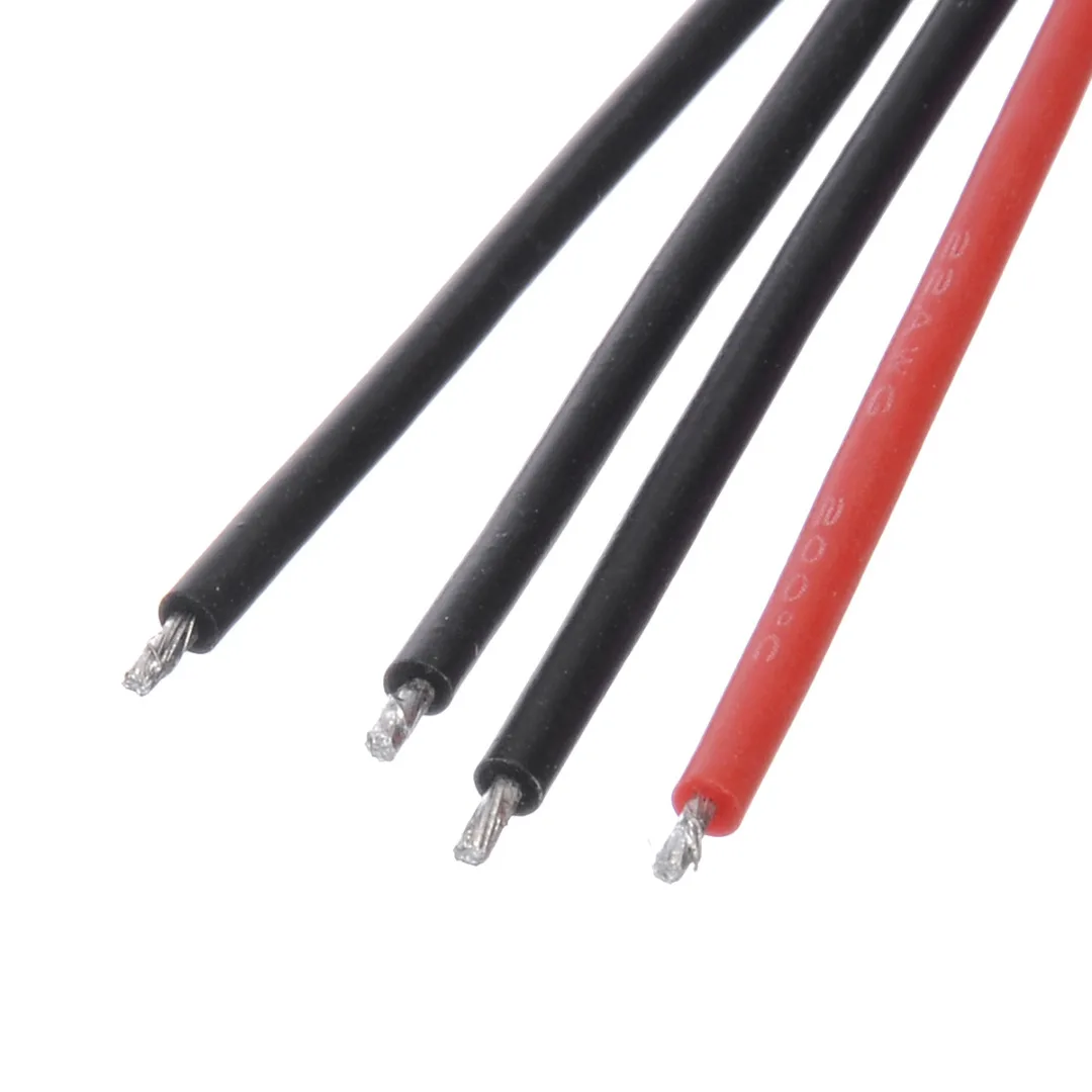 5Pcs/set 2S 3S 4S 5S 6S LiPo Battery Balance Charger Silicone Cable Wire JST-XH Connector Balancer Cable