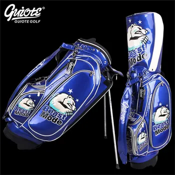 NEW Beast Mode Golf Stand Bag PU Leather Golf Carry Bag With Rainhood Embroidery Design 8-way 9" Size For Men Women
NEW Beast Mode Golf Stand Bag PU Leather Golf Carry Bag With Rainhood Embroidery Design 8-way 9" Size For Men Women