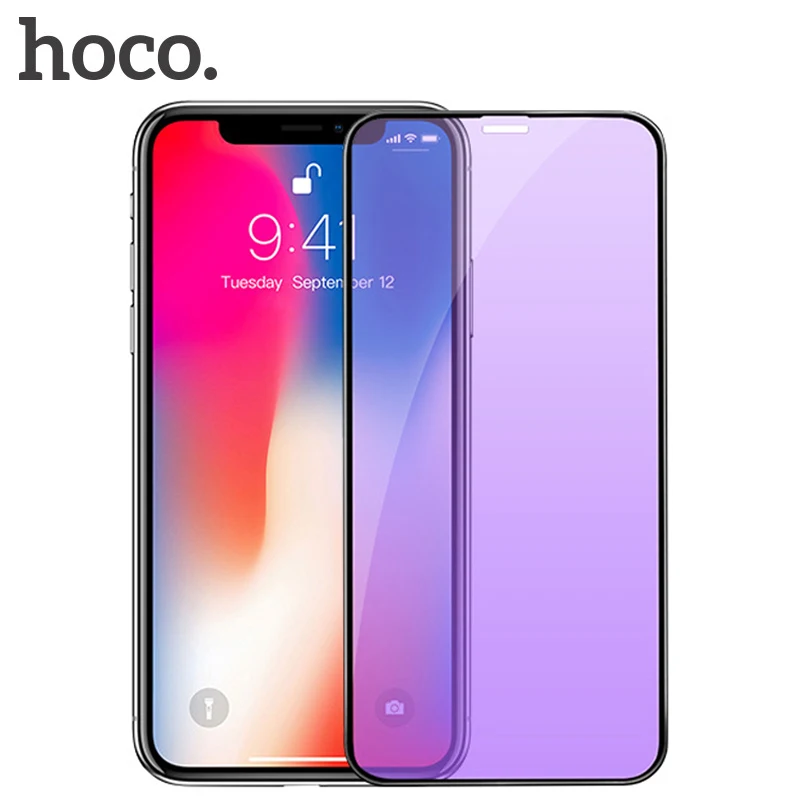 HOCO Anti Blue Ray Protective Tempered Glass for iPhone Xs iPhone X 5.8" 3D Curved Full Cover Screen Protector for iPhone X Xs
HOCO Anti Blue Ray Protective Tempered Glass for iPhone Xs iPhone X 5.8" 3D Curved Full Cover Screen Protector for iPhone X Xs