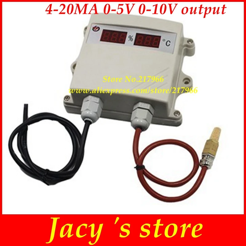 Generic Temperature And Humidity Sensor 420mA 010V 05V RS485 Output