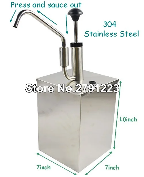 Sauce Dispenser Pump(Single) Commercial one-section Condiment Dispenser good tool for cooking High Quality
Sauce Dispenser Pump(Single) Commercial one-section Condiment Dispenser good tool for cooking High Quality