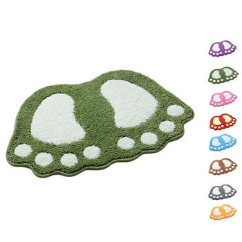Feet Shape Indoor Door Mat Foot Pad Bathroom Anti Slip Rugs Kitchen Hallway Toilet Non-slip Carpets
Feet Shape Indoor Door Mat Foot Pad Bathroom Anti Slip Rugs Kitchen Hallway Toilet Non-slip Carpets