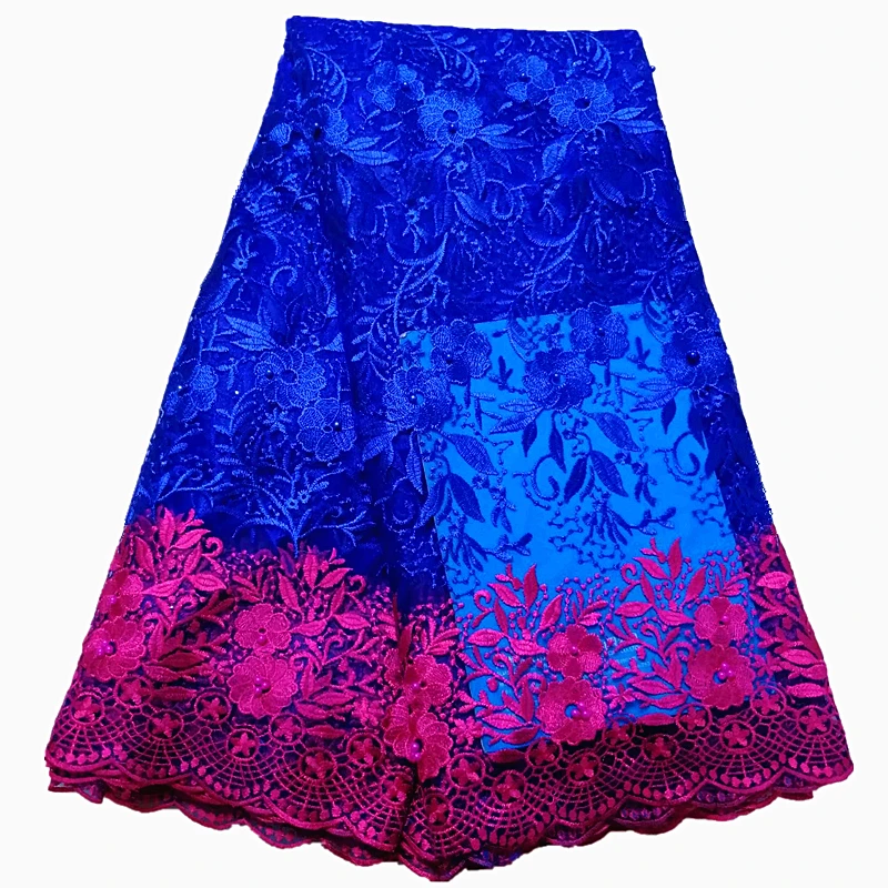 royal blue african lace fabric 2019 french lace fabric flower embroidered nigerian lace fabrics with beads for party dress
royal blue african lace fabric 2019 french lace fabric flower embroidered nigerian lace fabrics with beads for party dress