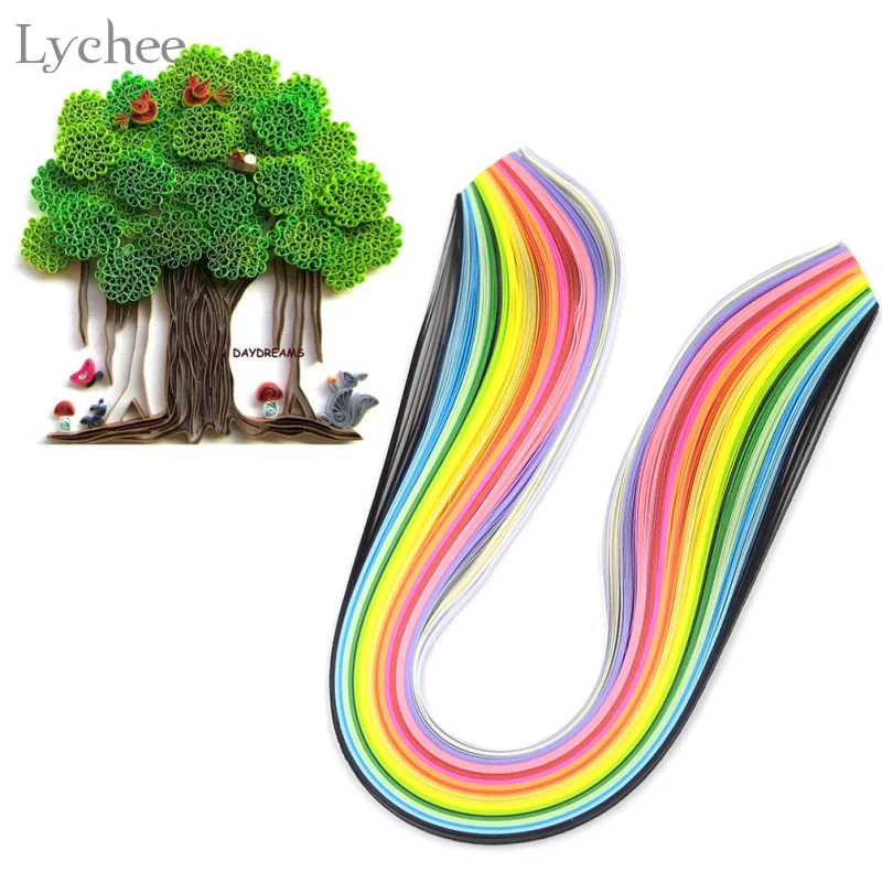 Lychee 160pcs 3mm Multi Color Quilling Paper DIY Tools Rolling Paper Scrapbooking Paper Crafts Assorted Color Origami Paper
Lychee 160pcs 3mm Multi Color Quilling Paper DIY Tools Rolling Paper Scrapbooking Paper Crafts Assorted Color Origami Paper