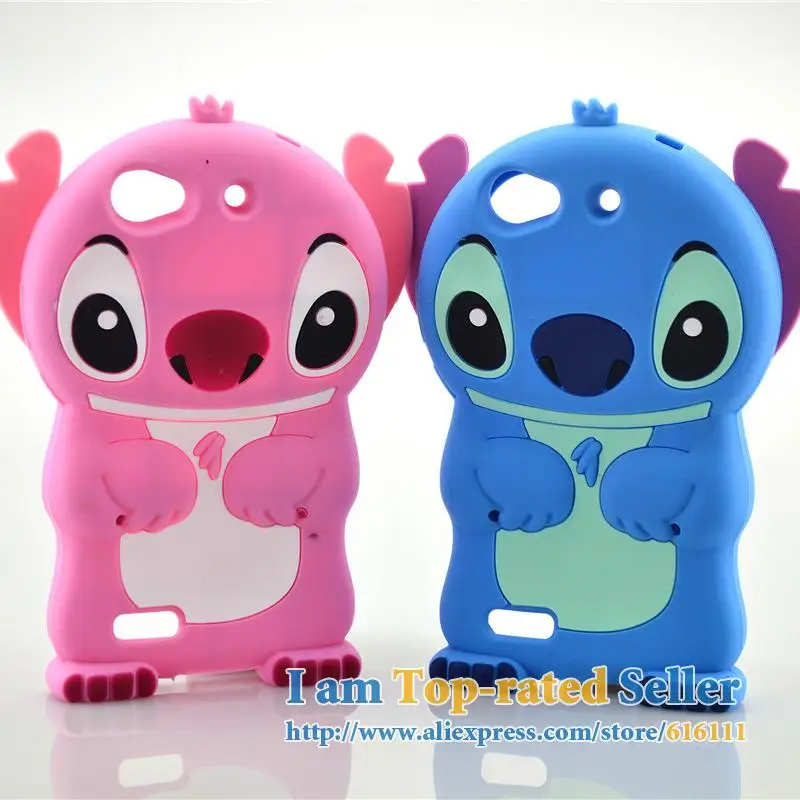 For ZTE Blade L4 A460 Case 3D cute Cartoon Soft Rubber silicon Stitch Case Folding of the Ear
For ZTE Blade L4 A460 Case 3D cute Cartoon Soft Rubber silicon Stitch Case Folding of the Ear