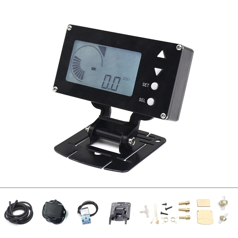 Universal DC 12V LCD Display EVC Electronic Valve Boost Controller Automotive Modified parts
Universal DC 12V LCD Display EVC Electronic Valve Boost Controller Automotive Modified parts