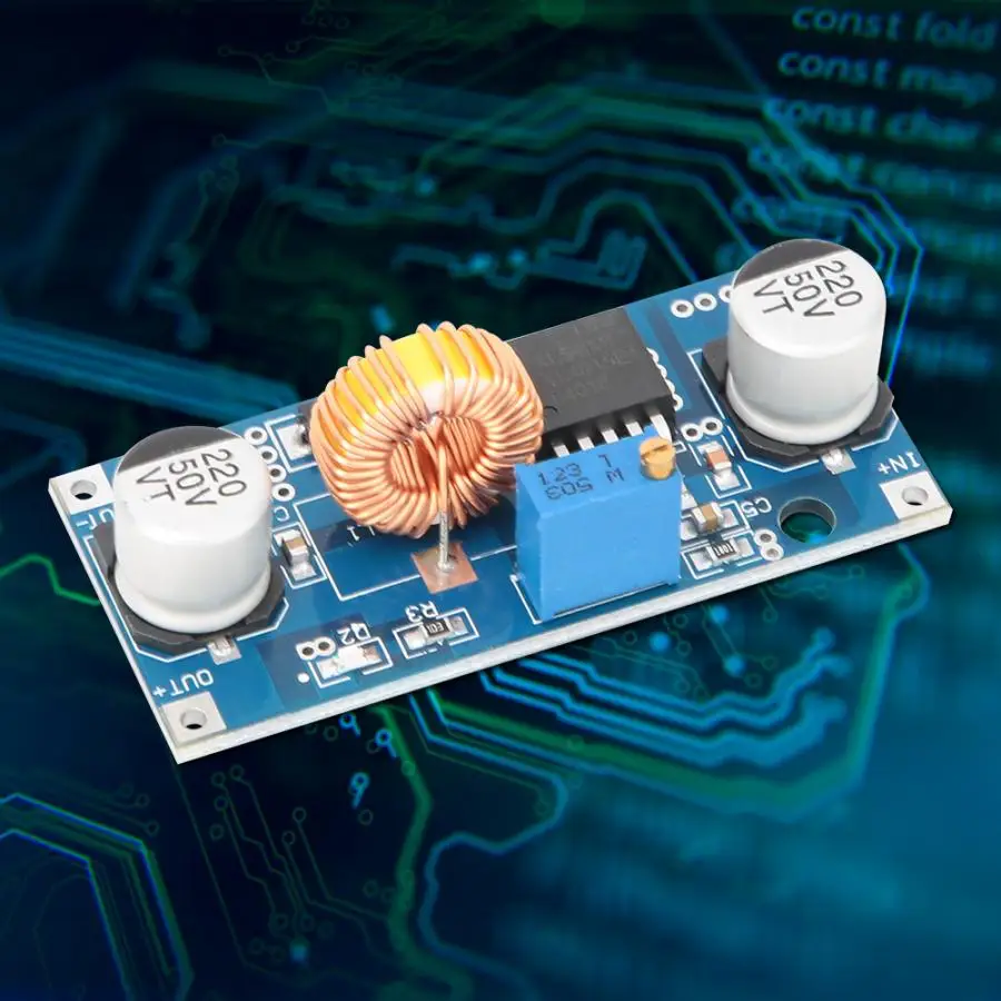 Adjustable Buck Module XL4015 DC-DC Adjustable Step Down Power Supply Module Buck Converter 4-38V to 1.25-36V
Adjustable Buck Module XL4015 DC-DC Adjustable Step Down Power Supply Module Buck Converter 4-38V to 1.25-36V