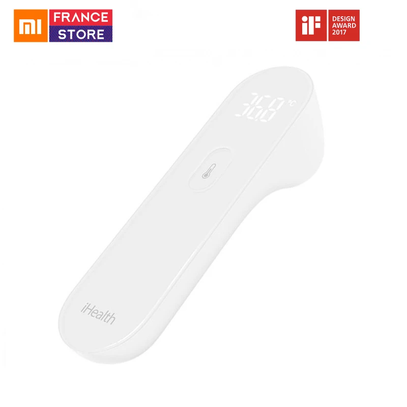 Original Xiaomi Mijia iHealth Thermometer Accurate Digital Fever Infrared Clinical Thermometer LED Screen Display
Original Xiaomi Mijia iHealth Thermometer Accurate Digital Fever Infrared Clinical Thermometer LED Screen Display