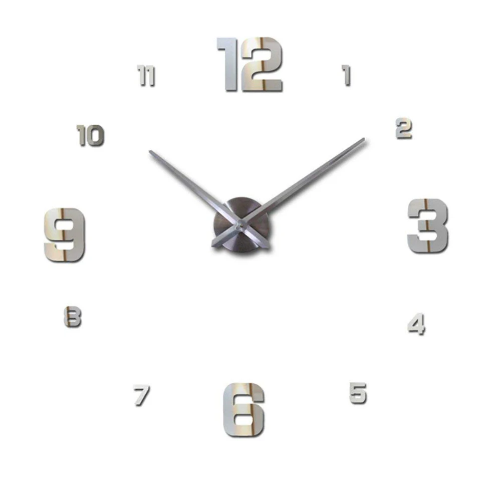 New Clock Watch Wall Clocks Modern Design Horloge 3D Diy Acrylic Mirror Stickers Home Decoration Living Room Quartz Needle
New Clock Watch Wall Clocks Modern Design Horloge 3D Diy Acrylic Mirror Stickers Home Decoration Living Room Quartz Needle