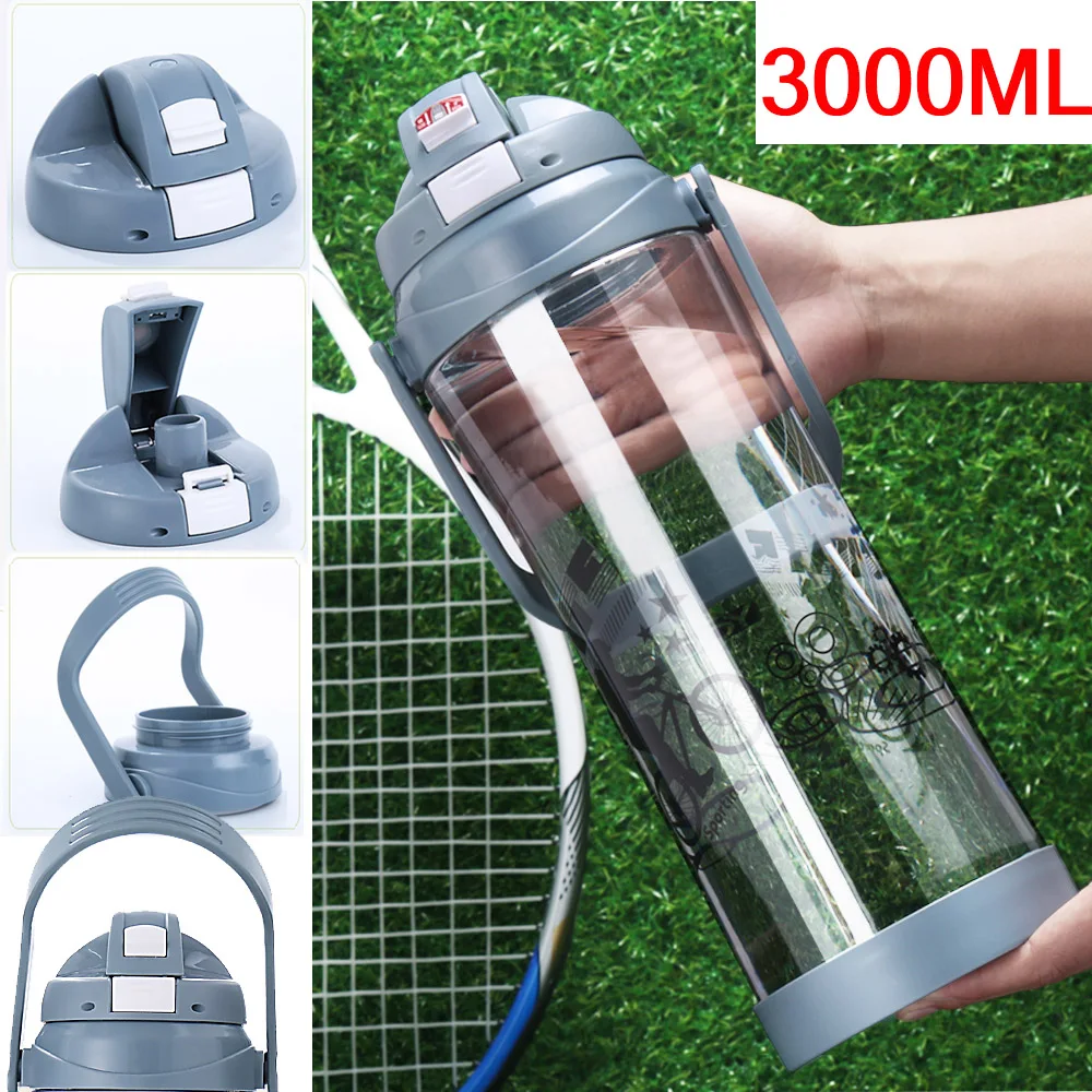 2500ml/3000ML 80oz/96oz Eco-Friendly Plastic Water Bottle adults handgrip Space Sports climbing Hiking straw water bottle
2500ml/3000ML 80oz/96oz Eco-Friendly Plastic Water Bottle adults handgrip Space Sports climbing Hiking straw water bottle