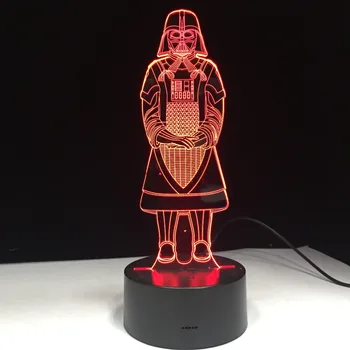 Creative Gifts Death Star Wars Darth vader 3D Night Light USB Colorful Led Table Ambient Lampara Home Decor Bedroom Nightlight
Creative Gifts Death Star Wars Darth vader 3D Night Light USB Colorful Led Table Ambient Lampara Home Decor Bedroom Nightlight