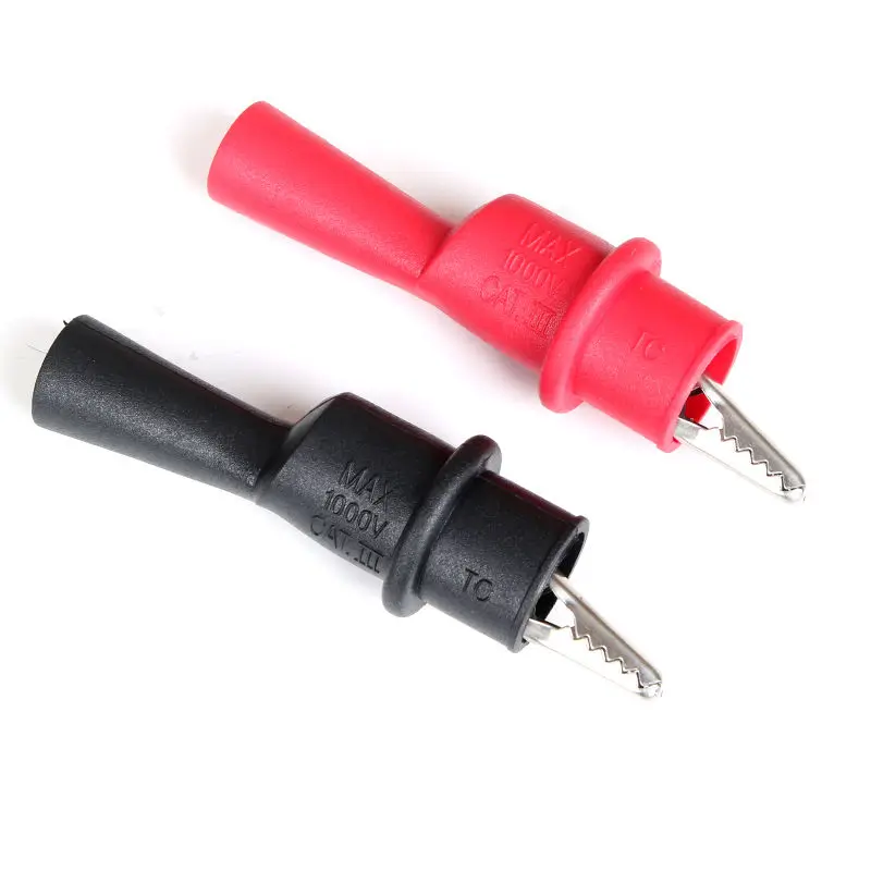 For Digital Multimeter pen accessories Alligator clip Test clip Sheath clamp Power clip Feelers For Tester
For Digital Multimeter pen accessories Alligator clip Test clip Sheath clamp Power clip Feelers For Tester