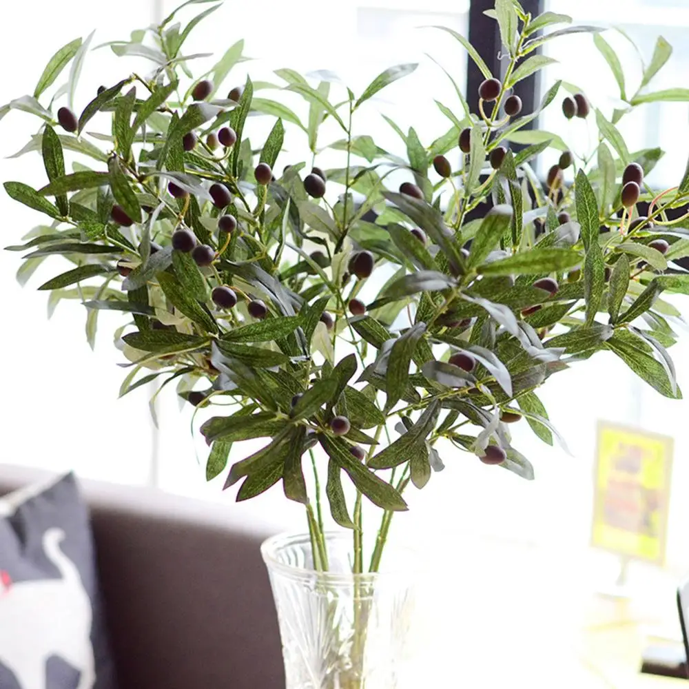 Artificial olive tree branches european olive fruit leaves DIY decoration Artificial Flower Wedding Simulation Green Plant
Artificial olive tree branches european olive fruit leaves DIY decoration Artificial Flower Wedding Simulation Green Plant