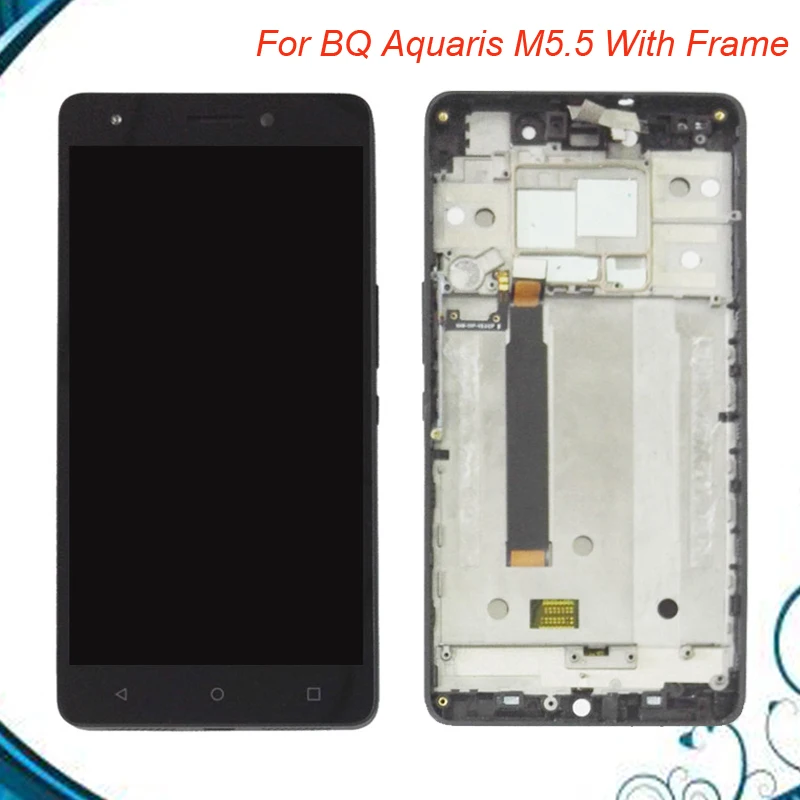 High Quality Replacement LCD Display Screen Digitizer Assembly For BQ Aquaris M5.5 lcd with frame Free Shipping IN Stock
High Quality Replacement LCD Display Screen Digitizer Assembly For BQ Aquaris M5.5 lcd with frame Free Shipping IN Stock