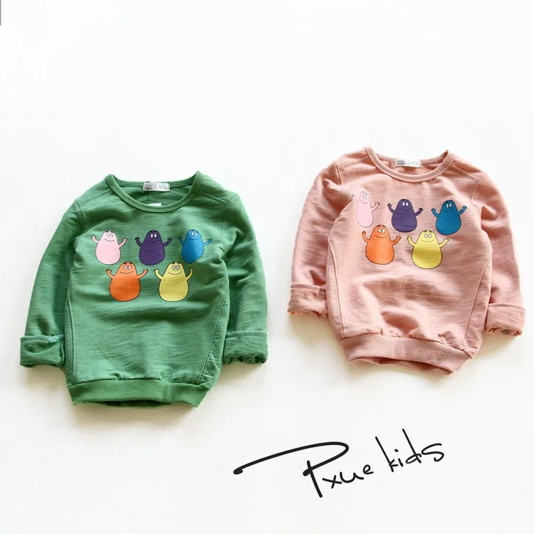 2016 New children t shirts hot sale boy girls clothes kids Cartoon striped cotton full-sleeve T-shirt 90-140cm
2016 New children t shirts hot sale boy girls clothes kids Cartoon striped cotton full-sleeve T-shirt 90-140cm