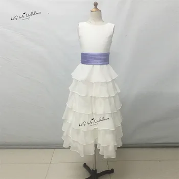 Cheap Lavender White Flower Girl Dresses for Weddings Chiffon Girl Birthday Party Dress First Communion Dresses for Girls 10 12
Cheap Lavender White Flower Girl Dresses for Weddings Chiffon Girl Birthday Party Dress First Communion Dresses for Girls 10 12