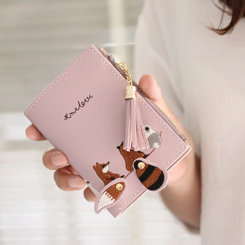 New Women Pu Leather Wallets Female Mini Hasp Purses Fashion Lady Short Zipper Purse Woman Cute Coin Card Holder Clutch Carteras
New Women Pu Leather Wallets Female Mini Hasp Purses Fashion Lady Short Zipper Purse Woman Cute Coin Card Holder Clutch Carteras