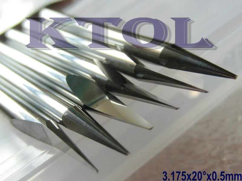 Free Shipping 20 Degree 3.175*0.5mm Flat End Aluminum CNC Router Tools, CNC Milling Tools Carbide Cutter 10pcs/Set Discount
Free Shipping 20 Degree 3.175*0.5mm Flat End Aluminum CNC Router Tools, CNC Milling Tools Carbide Cutter 10pcs/Set Discount