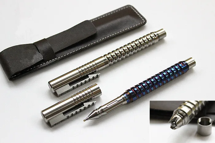 Spiral Pen Holder Titanium Alloy EDC Defense Pen Tactical Signing Pen Multi Tools Tactical Broken Window Pen
Spiral Pen Holder Titanium Alloy EDC Defense Pen Tactical Signing Pen Multi Tools Tactical Broken Window Pen